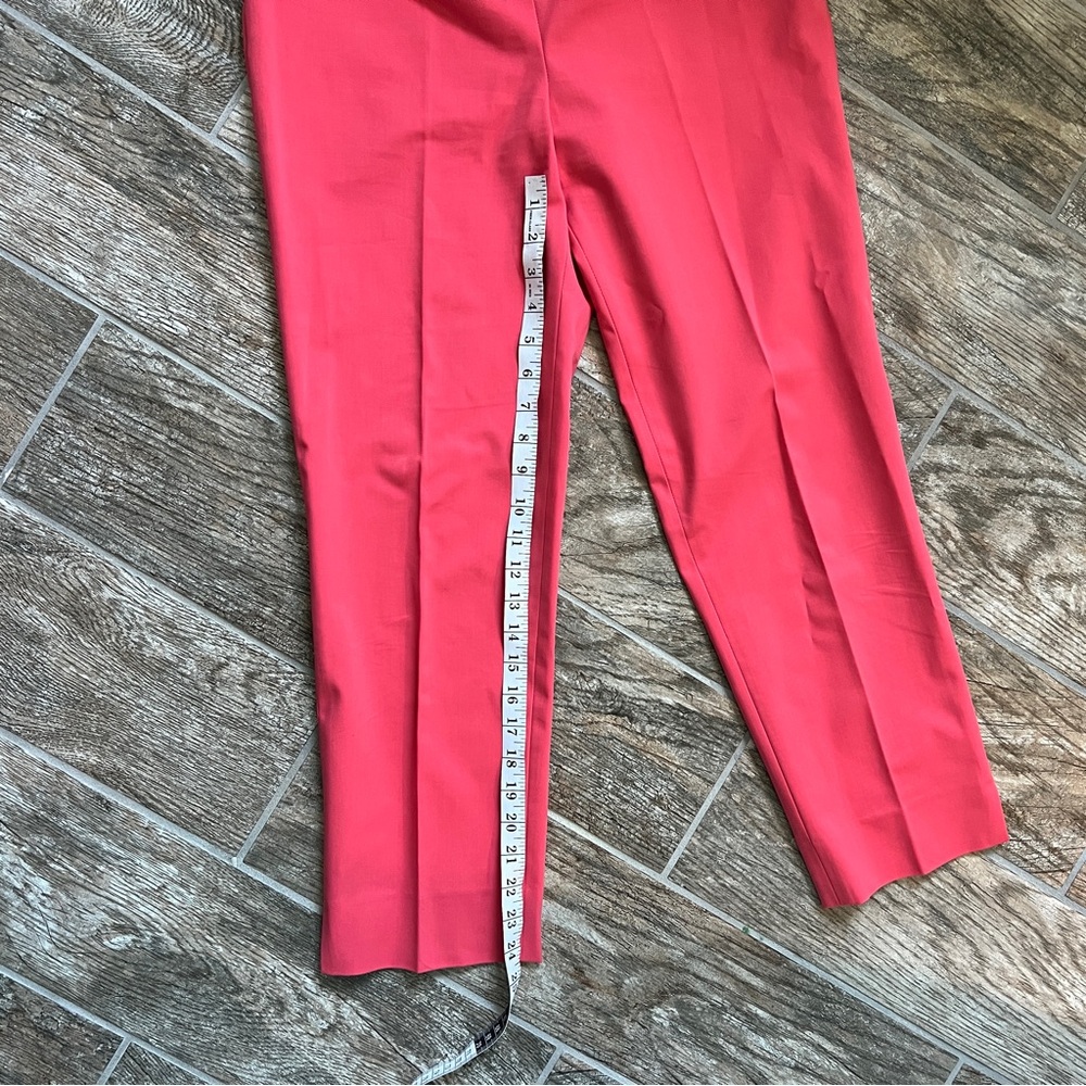 Lafayette 148 New York Cropped Bleecker, Pink, Women’s Work Wear Size 6 - Picture 7 of 14